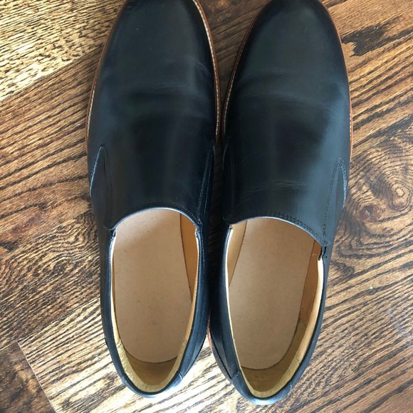 New Samuel Hubbard Frequent Traveler Men’s Leather Loafers - Picture 5 of 5